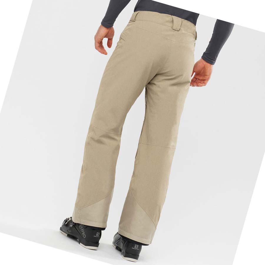 Pantalones De Esquí Salomon UNTRACKED Hombre Beige | MX 3134SGL